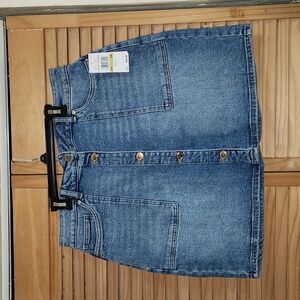 Michael Kors demin skirt